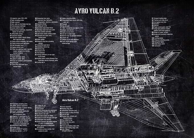 avro vulcan b2