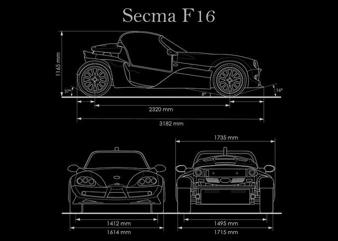 Secma F16 Blueprint 2015