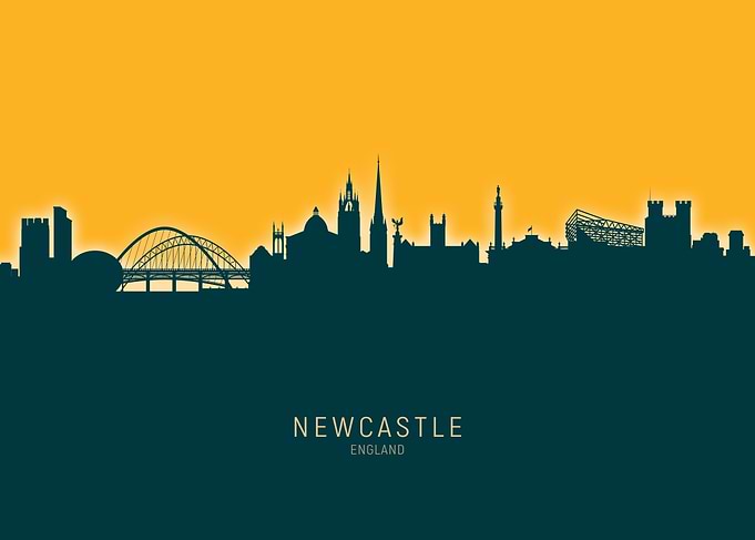Newcastle Skyline England