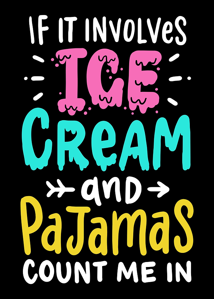 Ice Cream Pajama Party