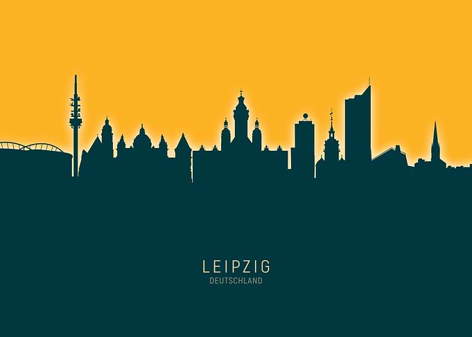Leipzig Skyline