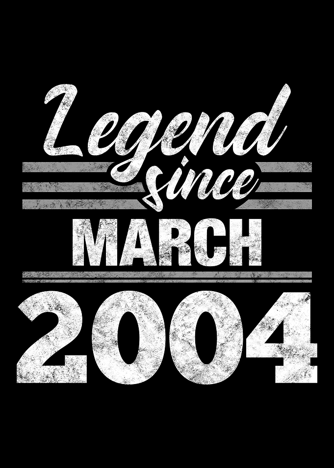 Legend Since March 2004
