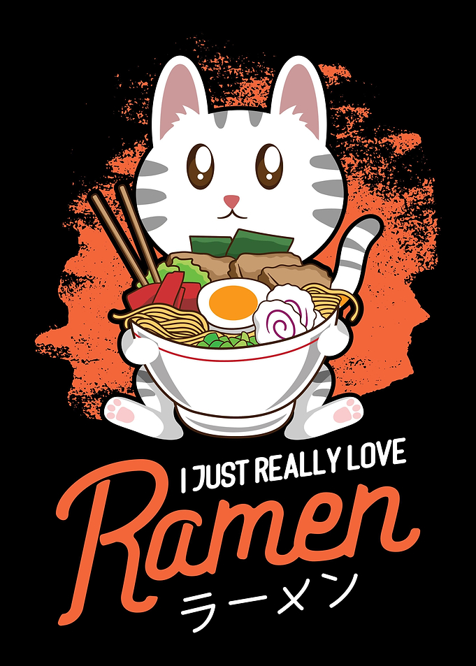 I Really Love Ramen Kawaii