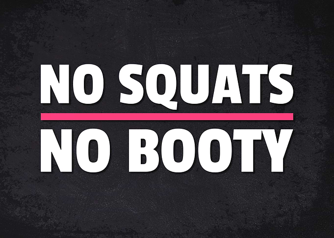 Squats Workout Gym Quote