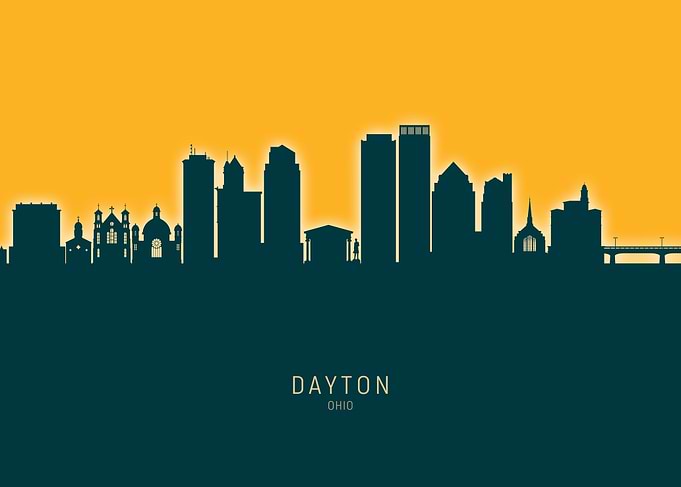 Dayton Skyline Ohio