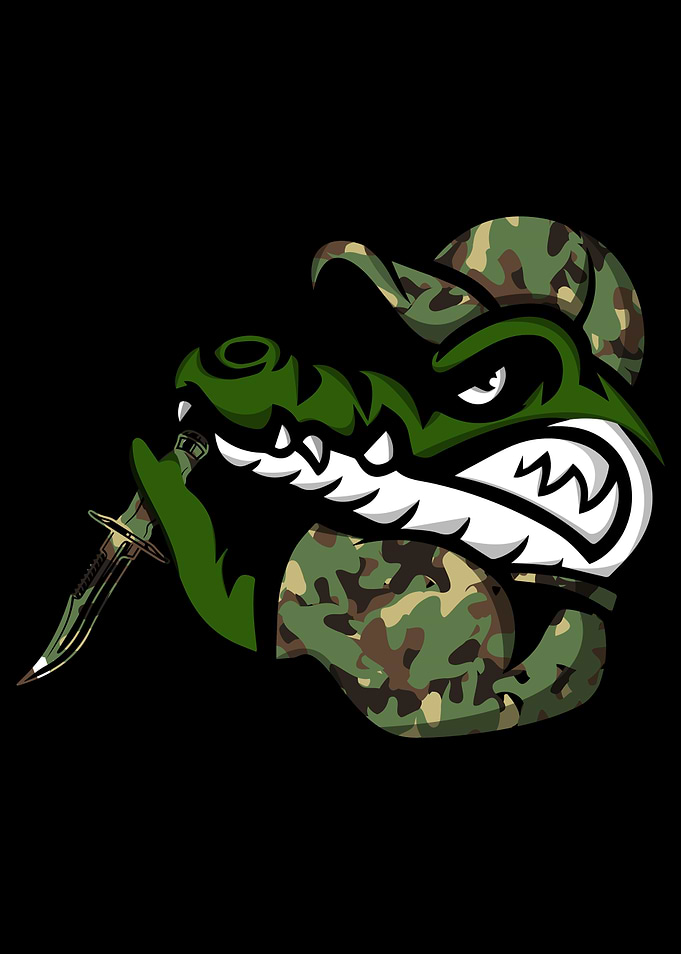 Crocodile Army Camo