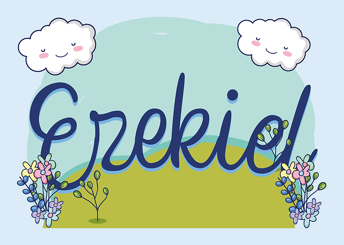 EZEKIEL Baby Name Sign