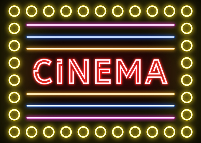 Cinema Neon Sign