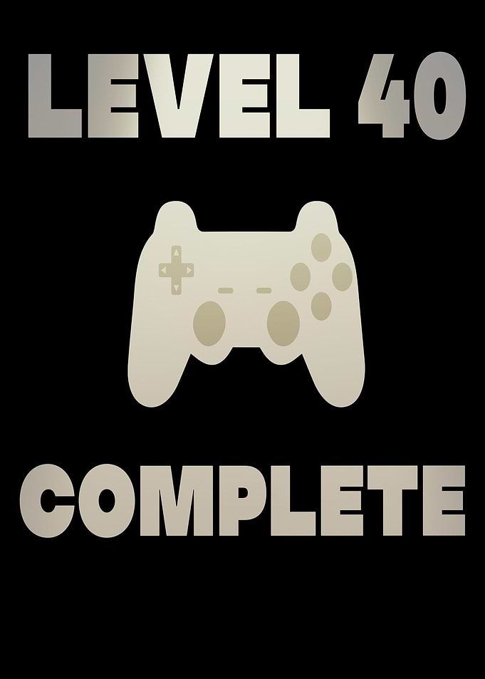 40th birthday gaming