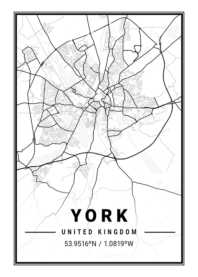York Light City Map