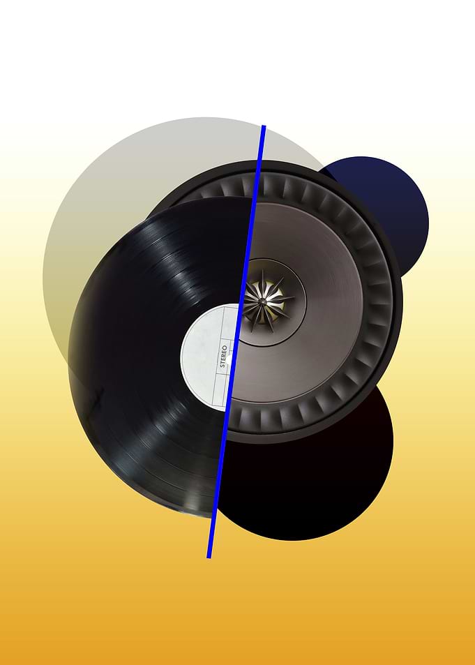 Vinyl and Speaker artwork