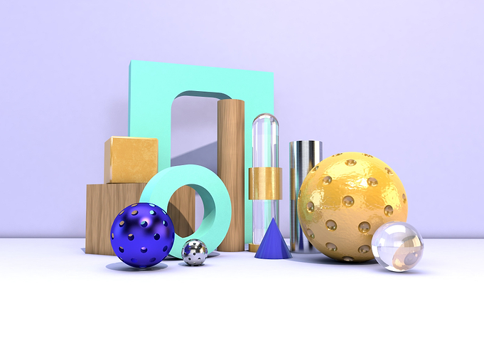 Abstract Materials 3D v1