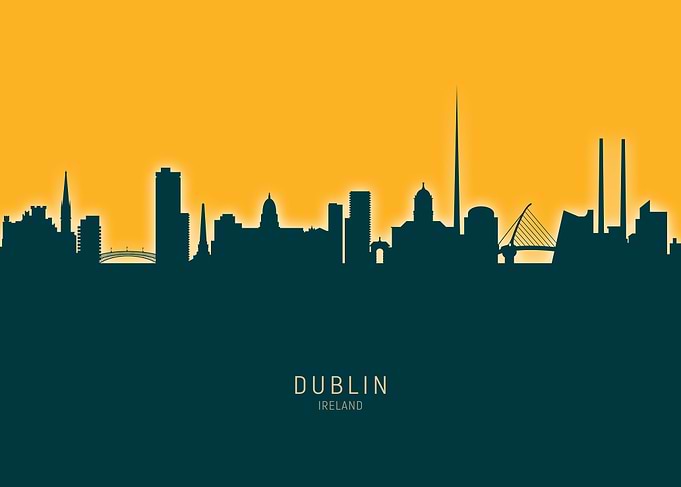 Dublin Skyline Ireland