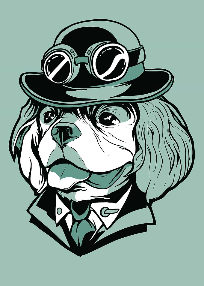 Steampunk Dog