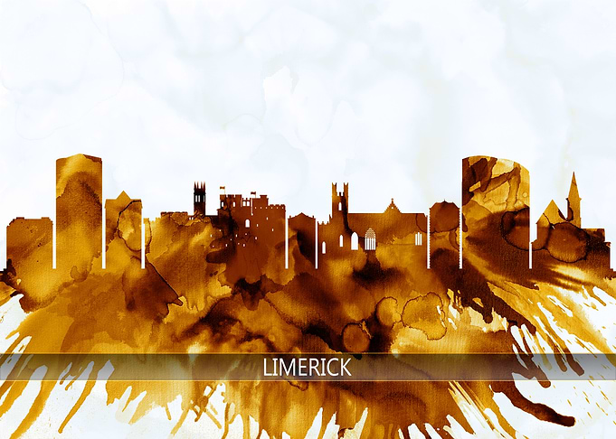 Limerick Ireland Skyline