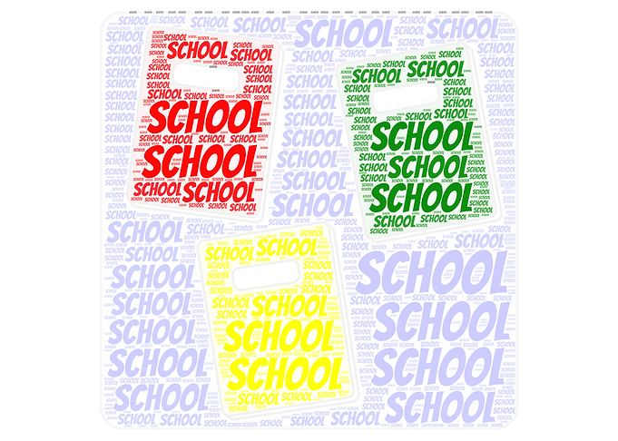 School Word Cloud