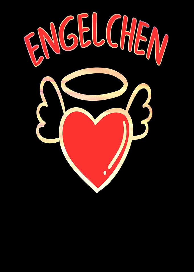 Sweet angel heart design