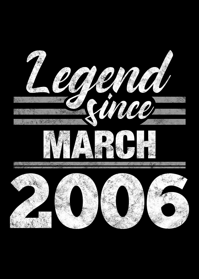 Legend Since March 2006