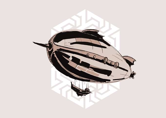 Steampunk Zeppelin