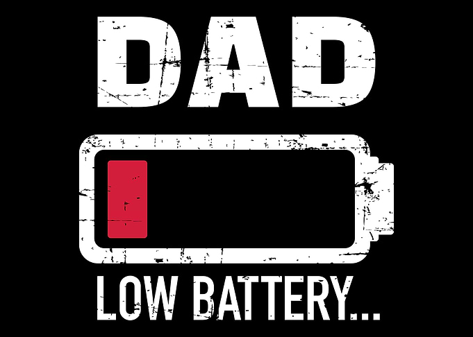 Dad Low Battery