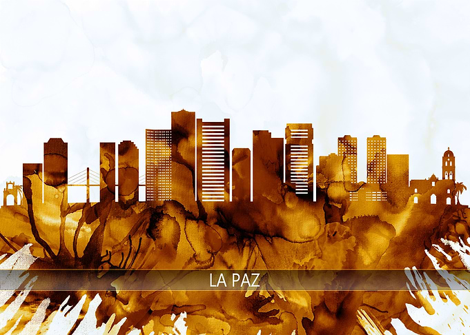 La Paz Bolivia Skyline