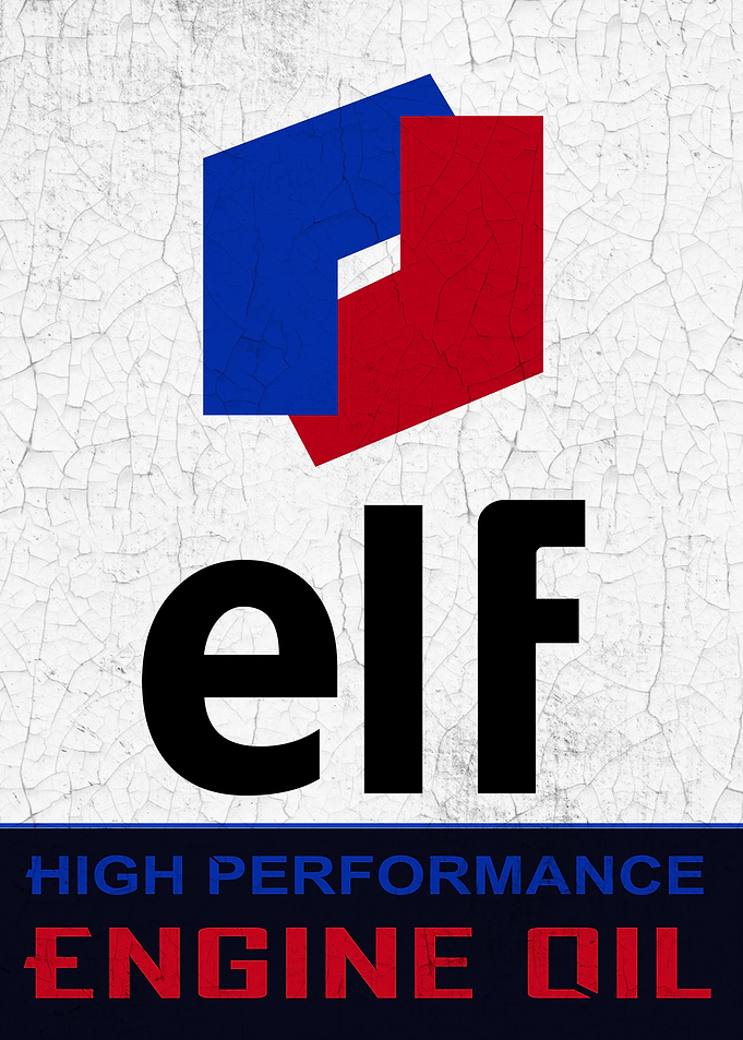 Worn Elf Motor Sign