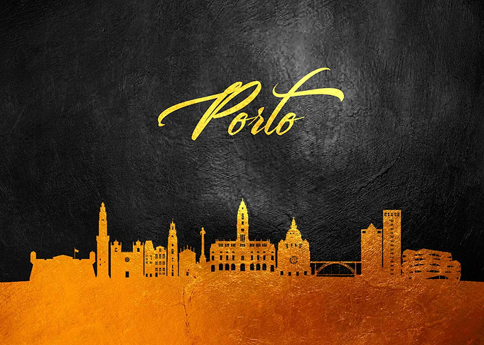 Porto Portugal Skyline