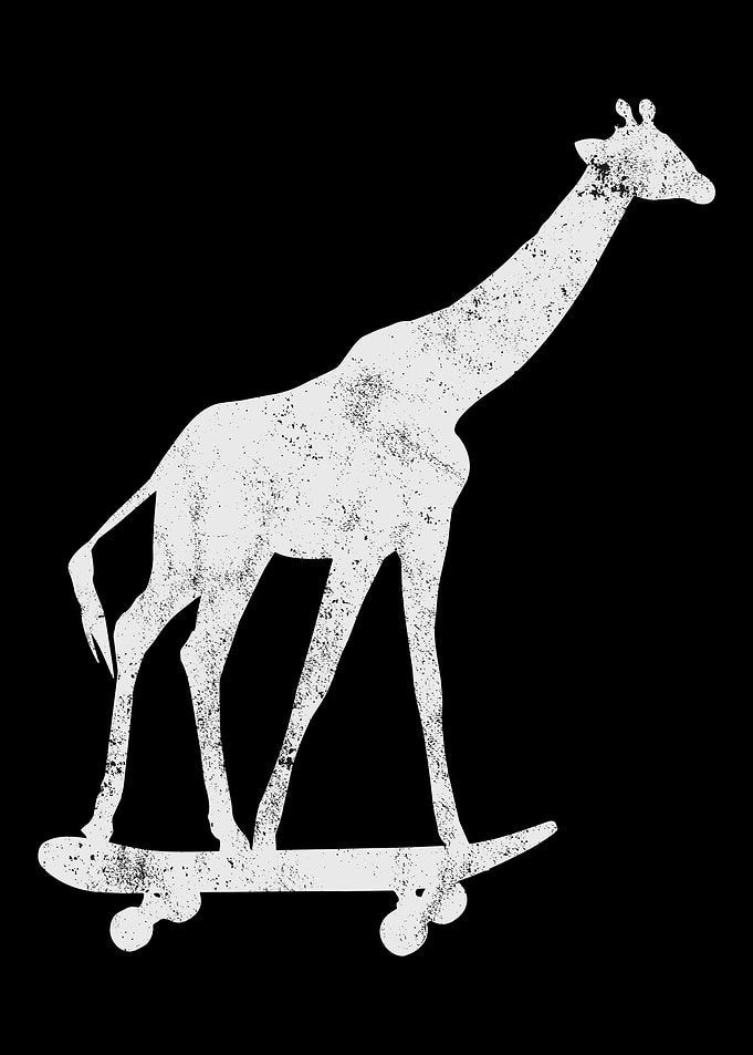 Giraffee Skateboard Skateb