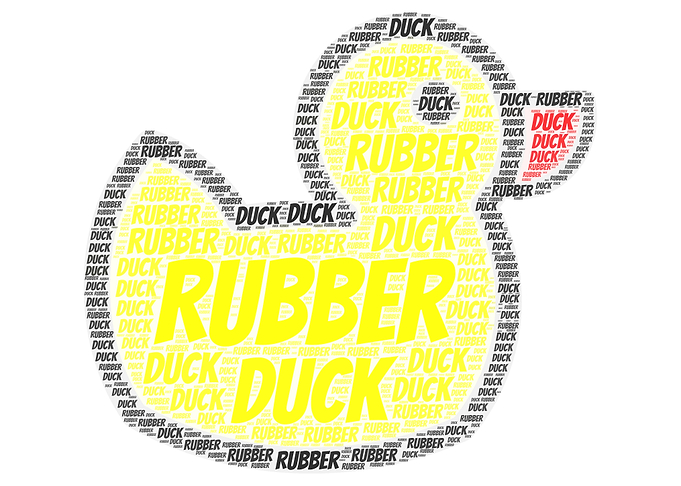 Rubber Duck Word Cloud