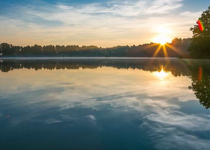 Shine Rural Silence Silhou