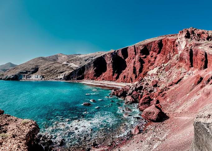 Red Beach Santorini