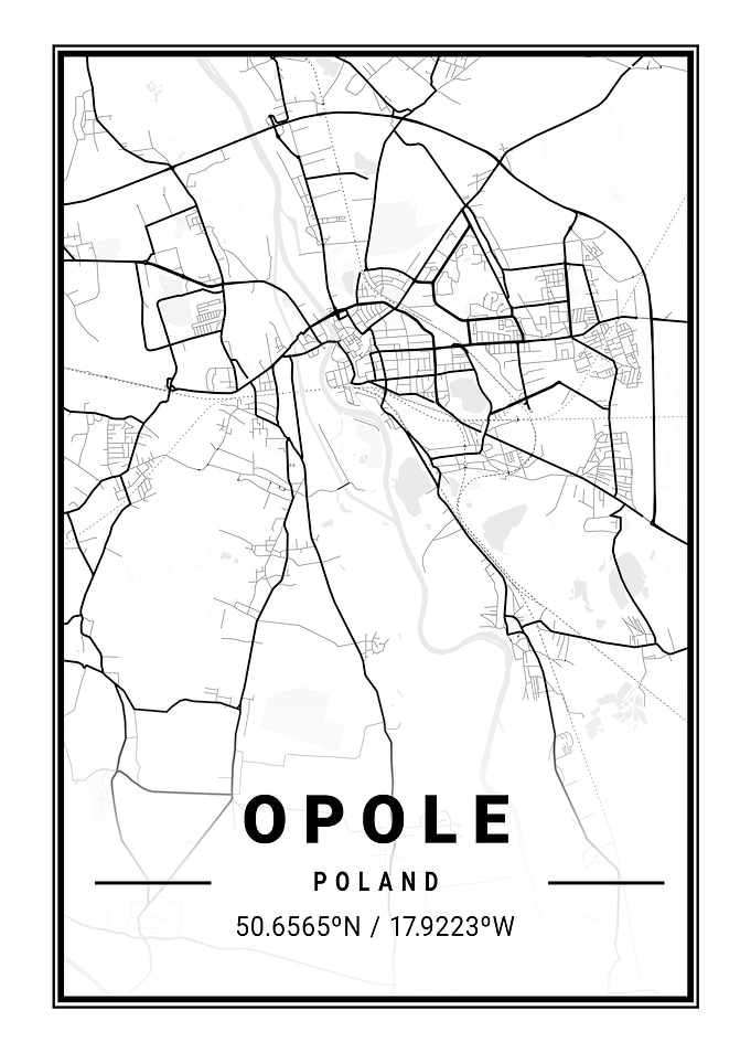 Opole Light City Map