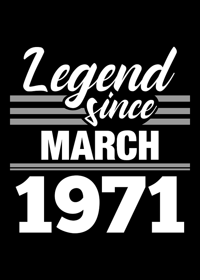 Legend Since March 1971