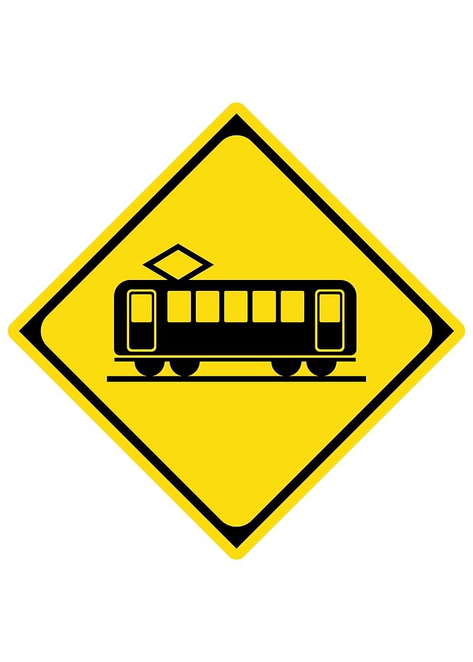 Japanese Caution Road Sign