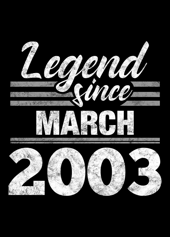 Legend Since March 2003