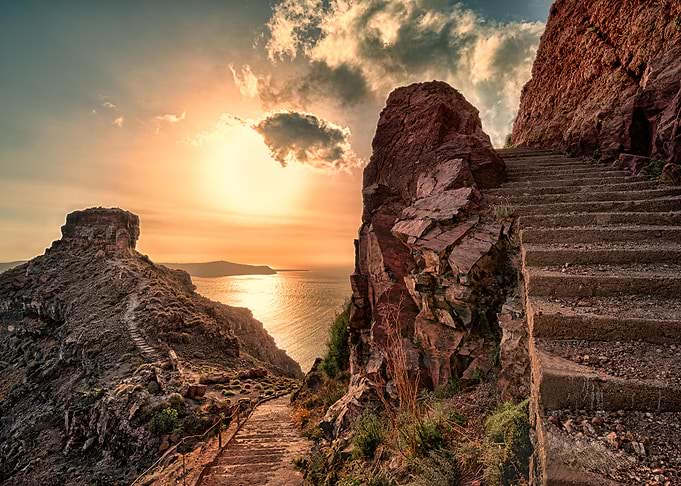 Skaros Rock Santorini