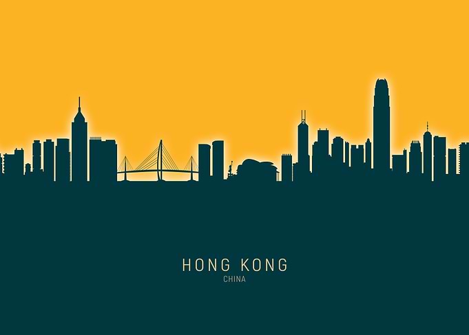 Hong Kong Skyline China