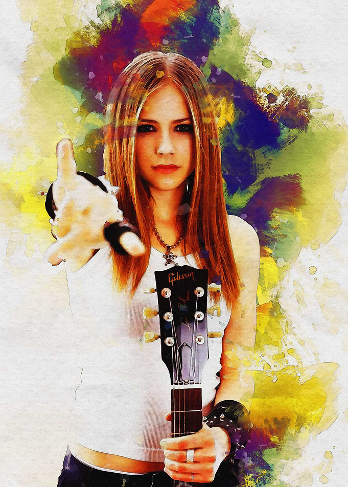 Smudge of Avril Lavigne