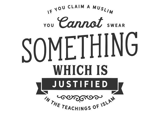 If you claim a Muslim