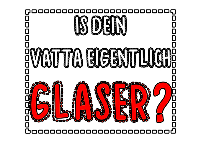 Dad Glasser Gift Ruhr