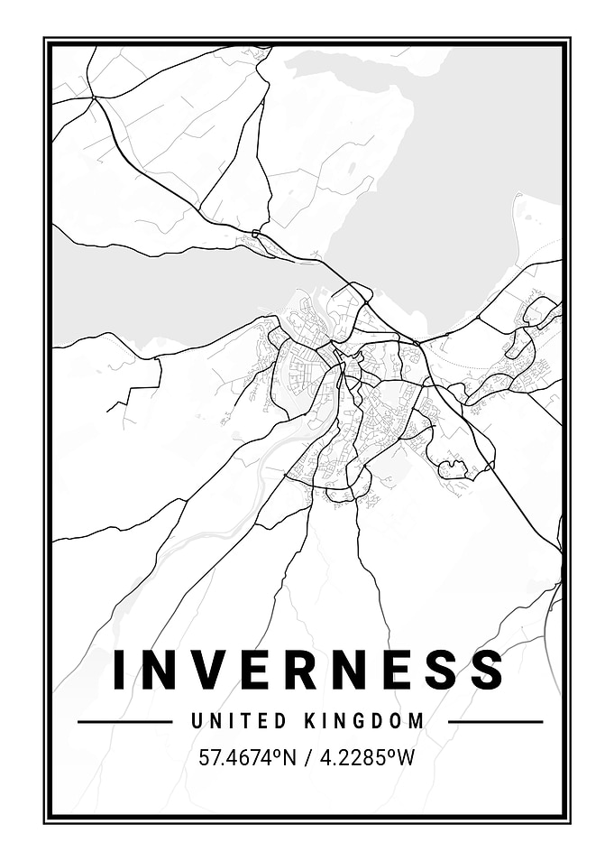 Inverness Light City Map