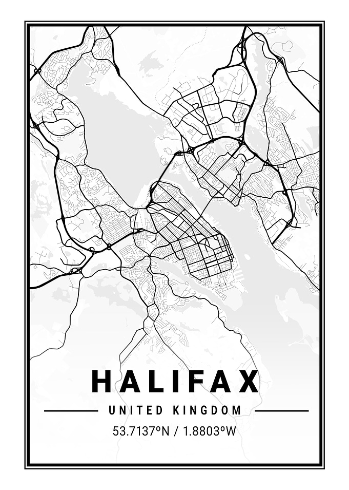 Halifax Light City Map