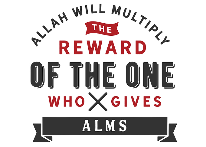 who gives alms