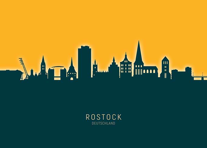 Rostock Skyline
