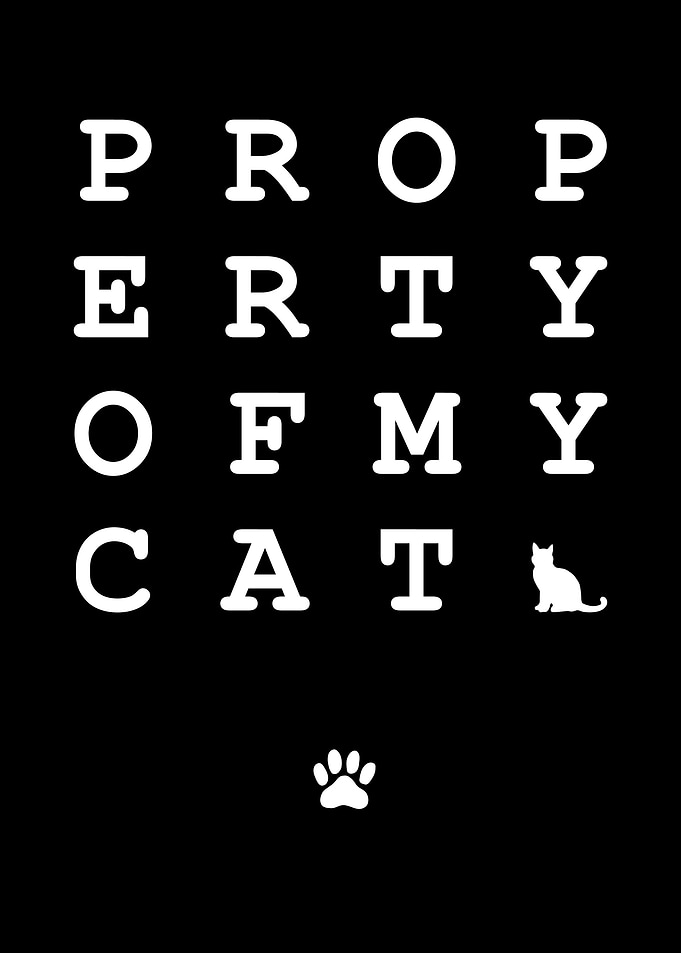 Property of my Cat