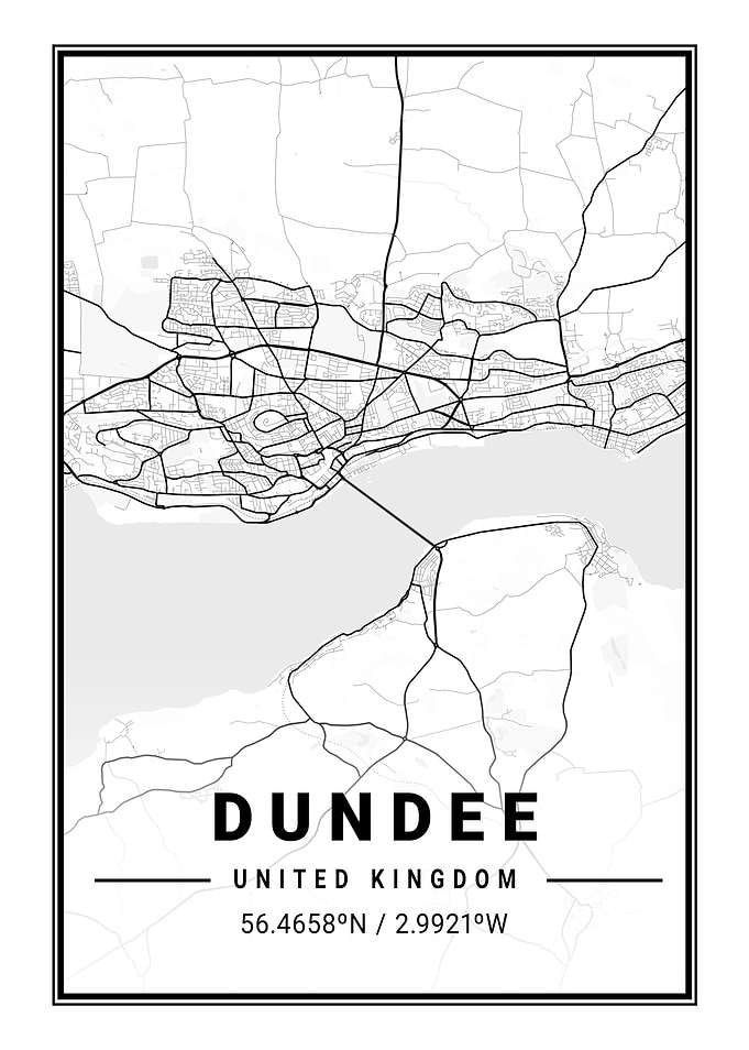 Dundee Light City Map