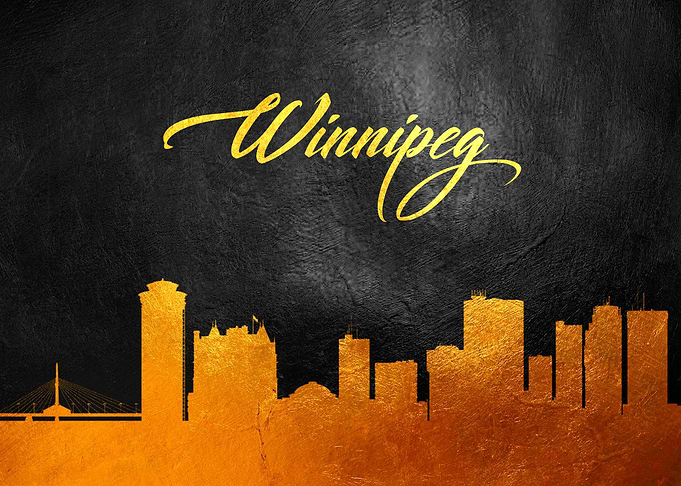 Winnipeg Canada Skyline