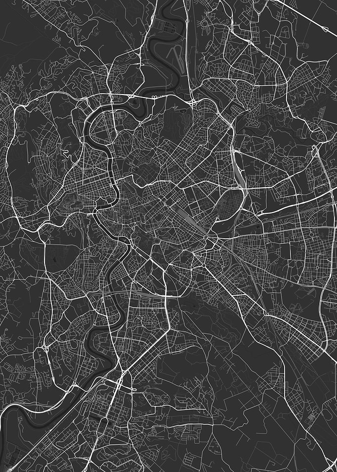 Rome Italy Map