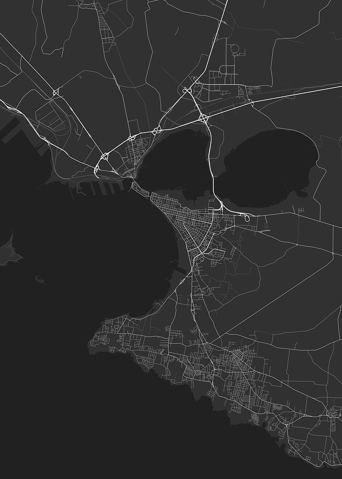 Taranto Italy Map