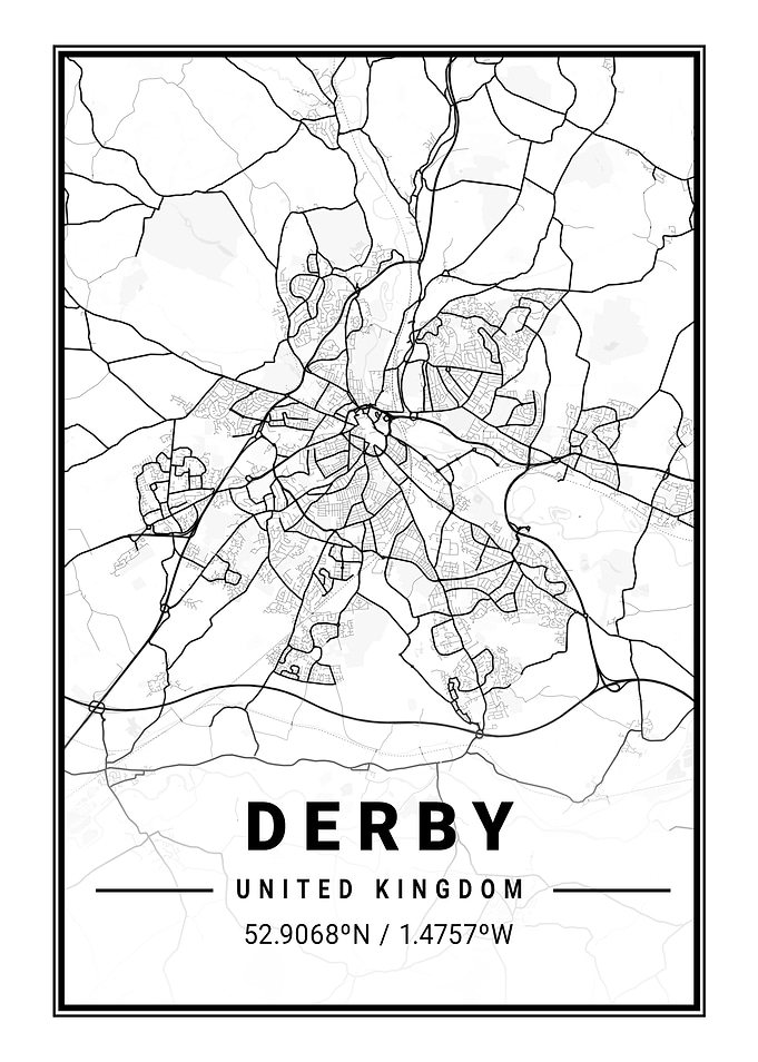 Derby Light City Map